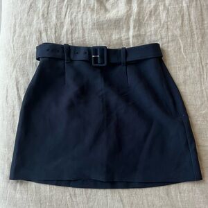 Abercrombie navy skort size XS - worn once just to small for me
